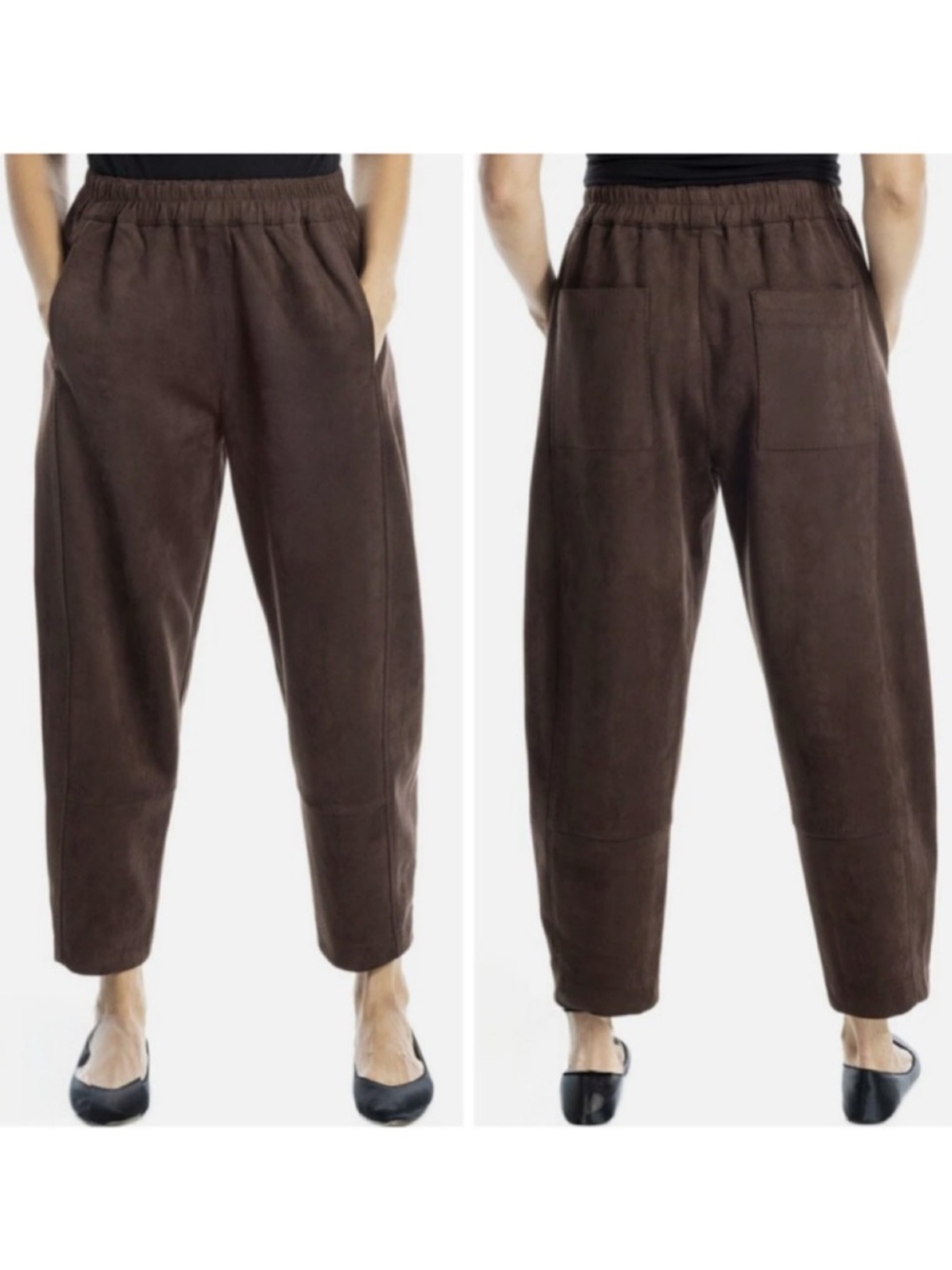 Max Studio Barrel Leg Pants